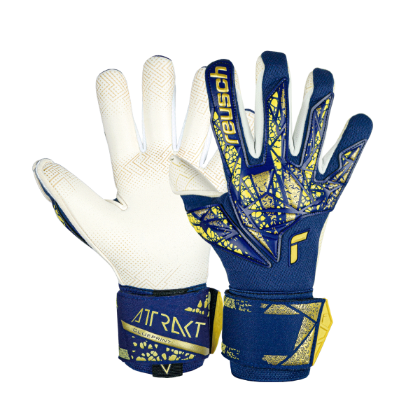 Reusch Attrakt Gold X GluePrint 5470974 4410 blau orange gold 1